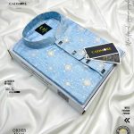 Aqua Print C-blue Panjabi cod-P11