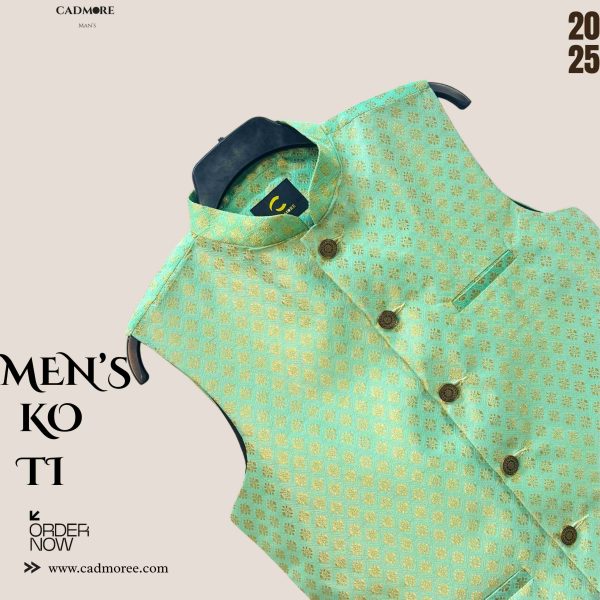 Regal Mint Kathan Waistcoat cod - A14