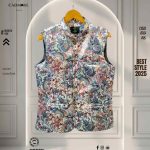 Vintage Floral Print Waistcoat cod – A18