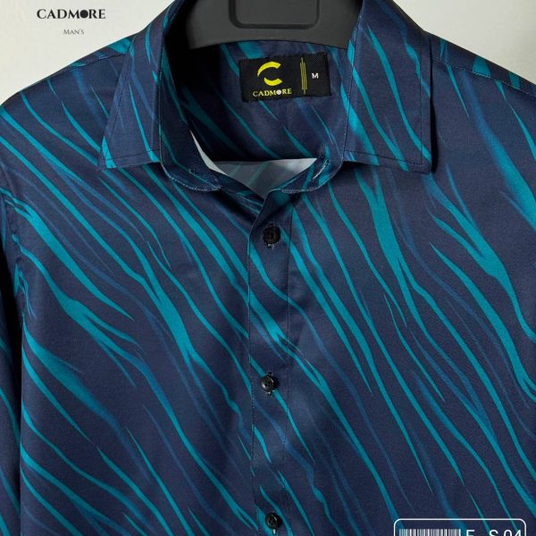 Azure Motion Navy Blue Full Sleeve Shirt cod - FS 04