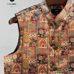 Royel Multicolour Print Waistcoat cod – A17