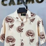 Cocoa Petals Half Sleeve Drop Shoulder Shirt cod – CS 14