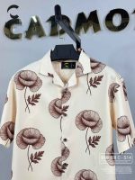 Cocoa Petals Half Sleeve Drop Shoulder Shirt cod – CS 14