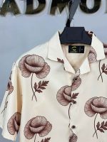 Cocoa Petals Half Sleeve Drop Shoulder Shirt cod – CS 14 - Image 4