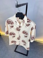 Cocoa Petals Half Sleeve Drop Shoulder Shirt cod – CS 14 - Image 5